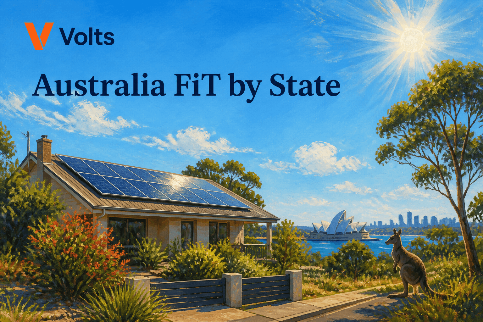 Australian Solar Feed-in Tariffs by State in 2026: NSW, VIC, QLD Compared