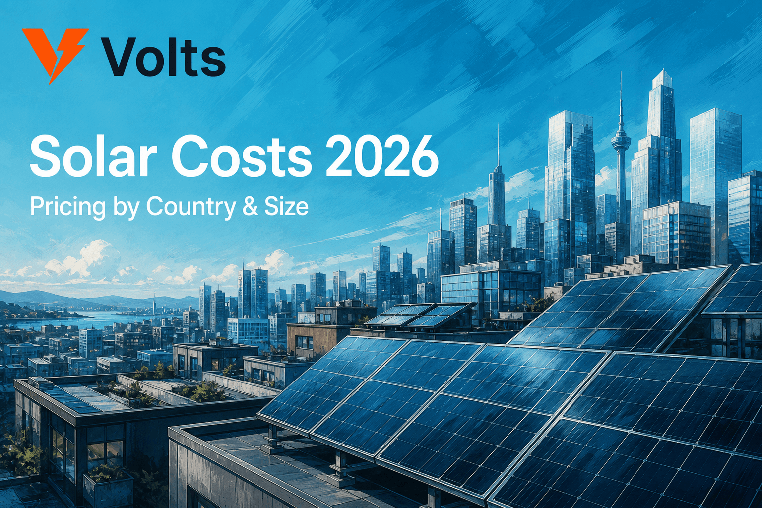 Solar Panel Cost in 2026: Complete Pricing Guide by Country and System Size