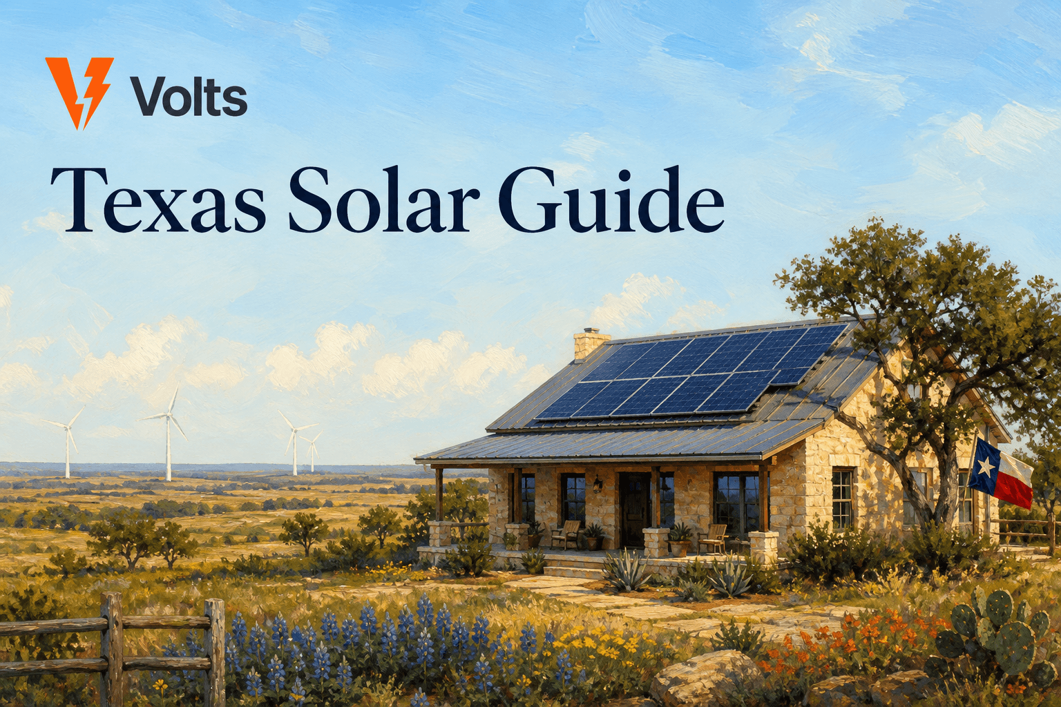 Texas Home Solar in 2026: Power to Choose, Net Metering, and Real Savings