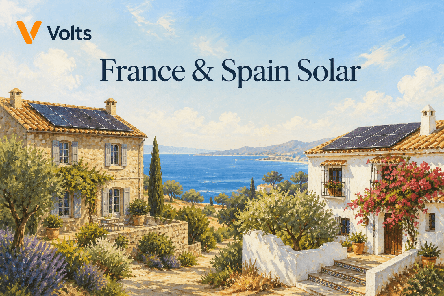 France and Spain Home Solar in 2026: EU Incentives and Self-Consumption
