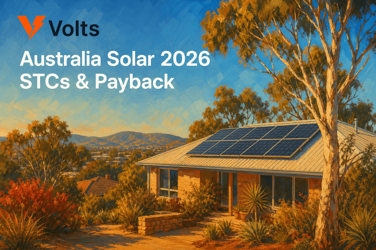 Australia Solar Cost and Rebates in 2026: STCs, Payback, and What to Expect